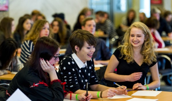 Pabo-studenten tijdens Pabo Leest!